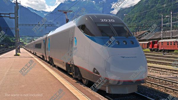 images/goods_img/20210312/3D Amtrak Acela Express Train model/2.jpg